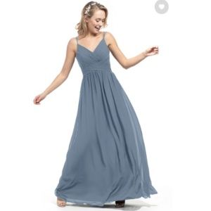 Azazie Blake Dusty Blue Bridesmaid’s Dress- Size 2